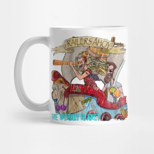 Distressed trailers Ahoy Mug